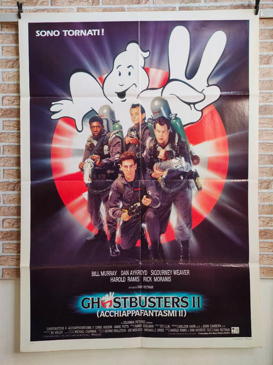 Manifesto originale di cinema - Ghostbusters II - Acchiappafantasmi