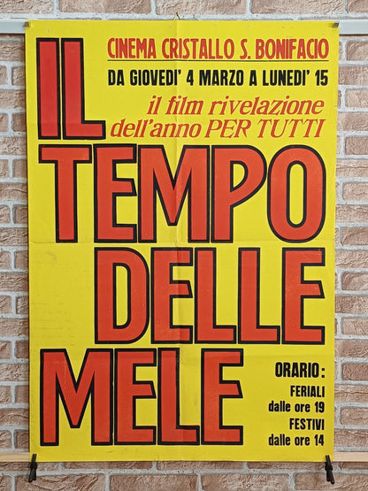 Manifesto originale di cinema - Il tempo delle mele