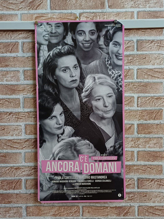 Locandina originale di cinema - "C'è ancora domani"