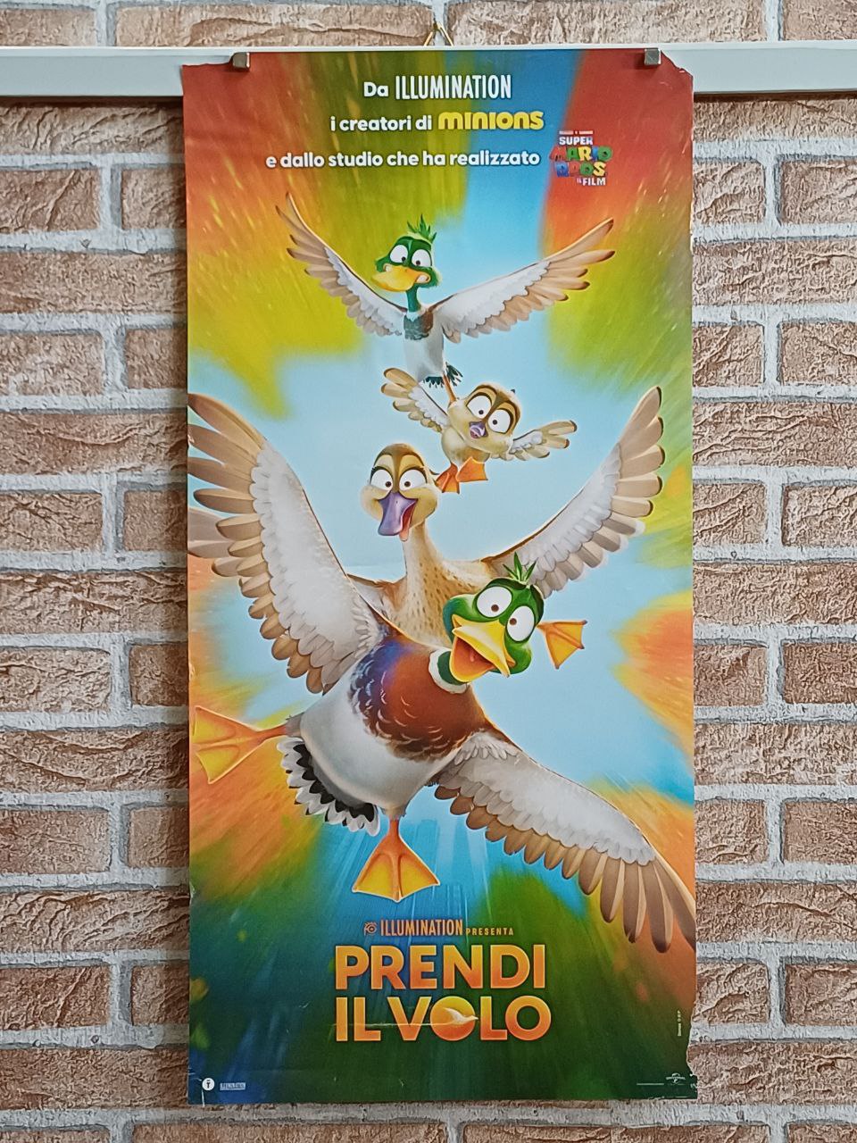 Locandina originale di cinema - "Prendi il volo"