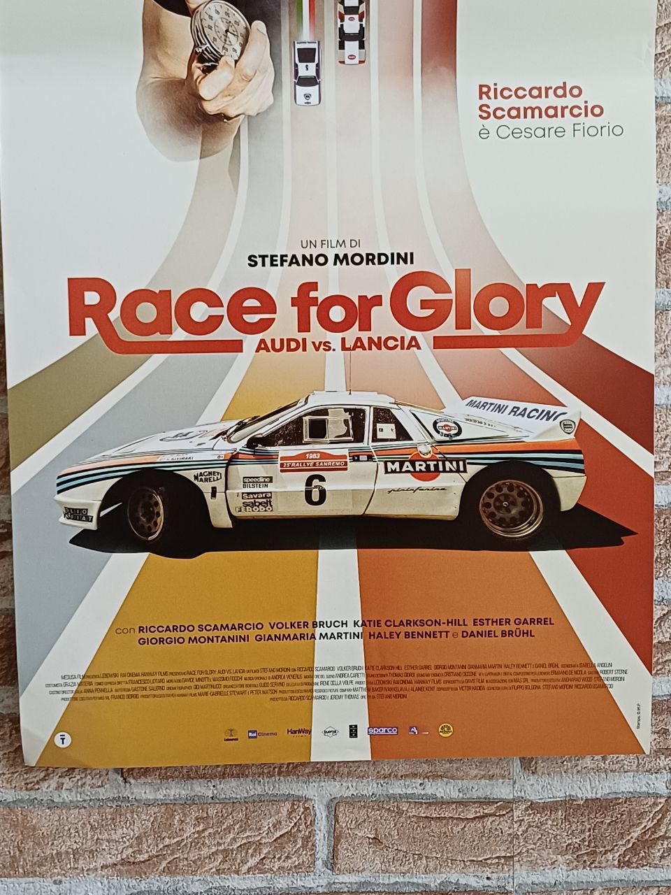 Locandina originale di cinema - Race for Glory