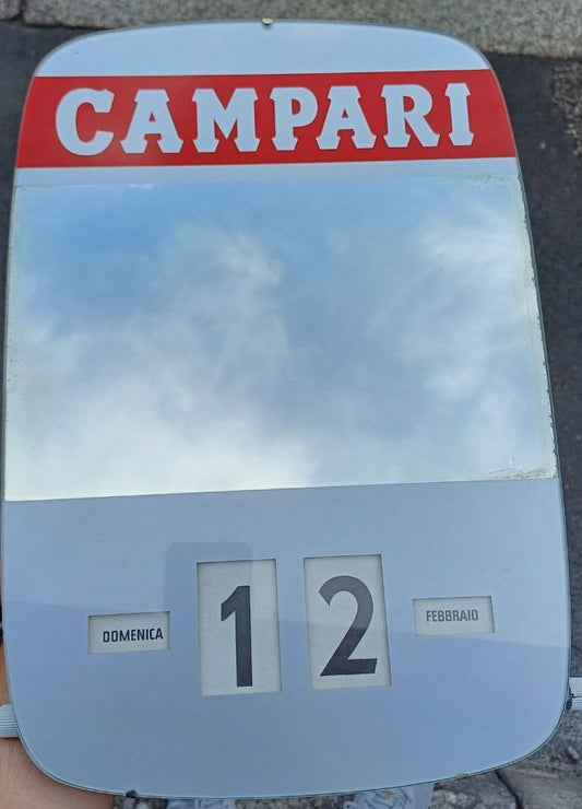 Calendario perpetuo specchiato Campari