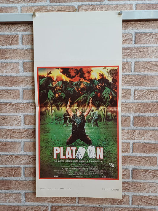 Locandina originale di cinema - Platoon