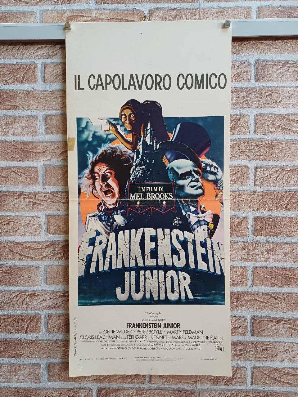 Locandina originale di cinema - Frankestein Jr.