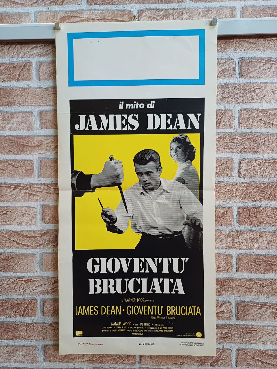 Locandina originale di cinema - Gioventù bruciata