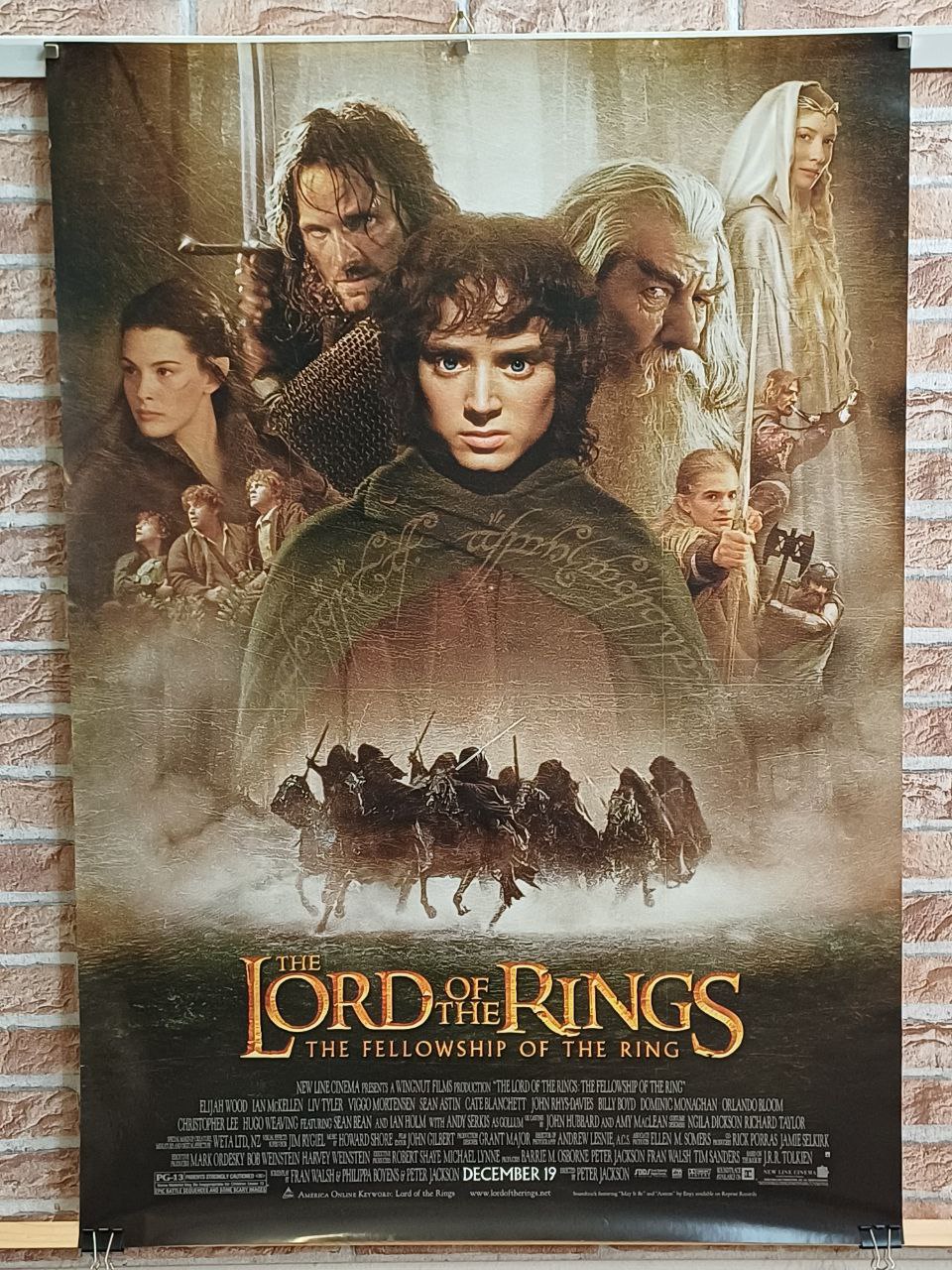 Manifesto originale di cinema - Lord of the rings