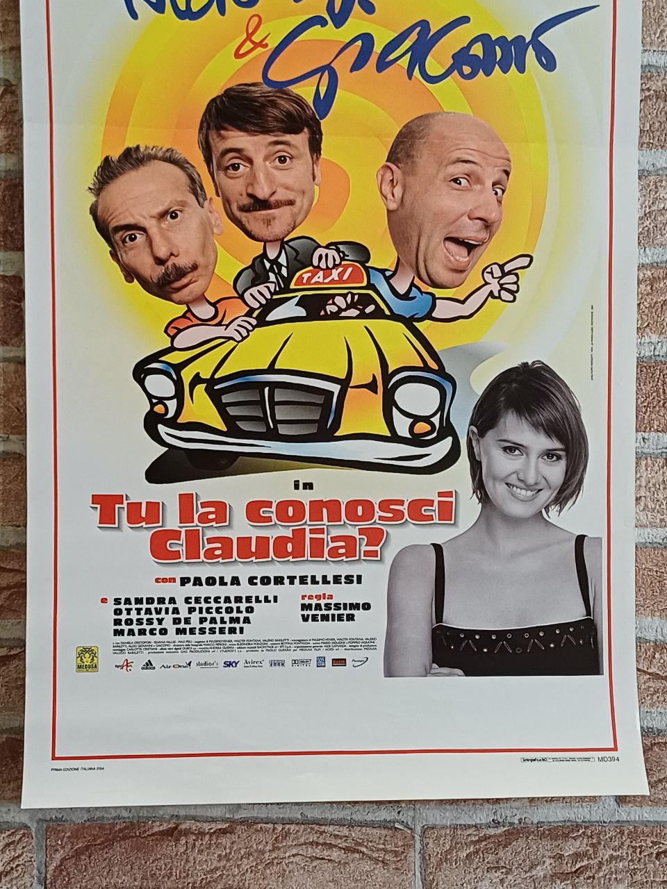 Locandina originale di cinema - Tu la conosci Claudia?