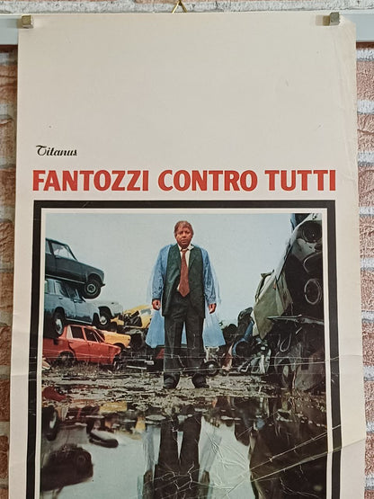 Locandina originale di cinema - Fantozzi contro tutti