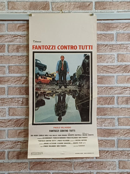 Locandina originale di cinema - Fantozzi contro tutti