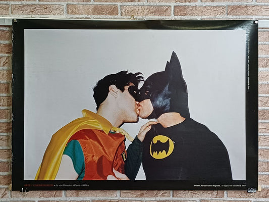 Manifesto originale pubblicitario - Arte e omosessualità - Batman