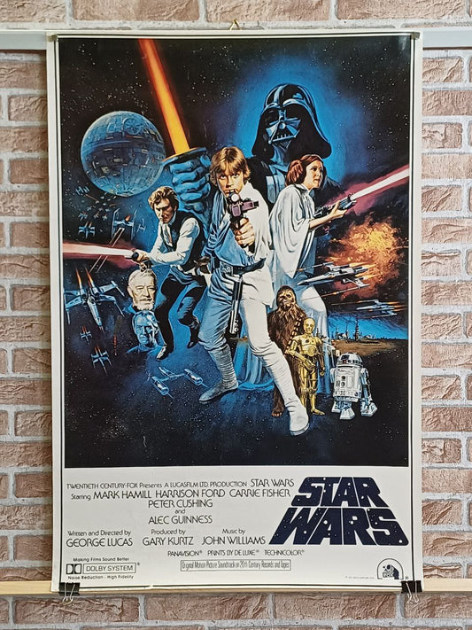 Manifesto originale di cinema - Star Wars - Guerre Stellari