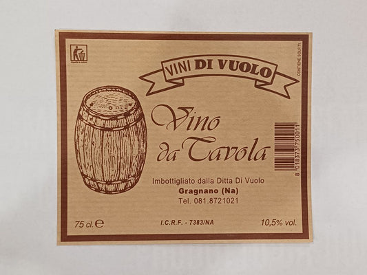 Etichetta Vini di Vuolo - Vino da tavola