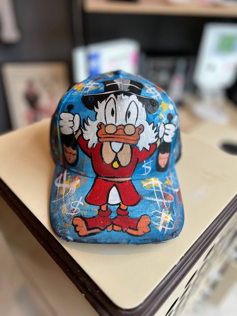 Cappellino disegnato a mano - Zio Paperone