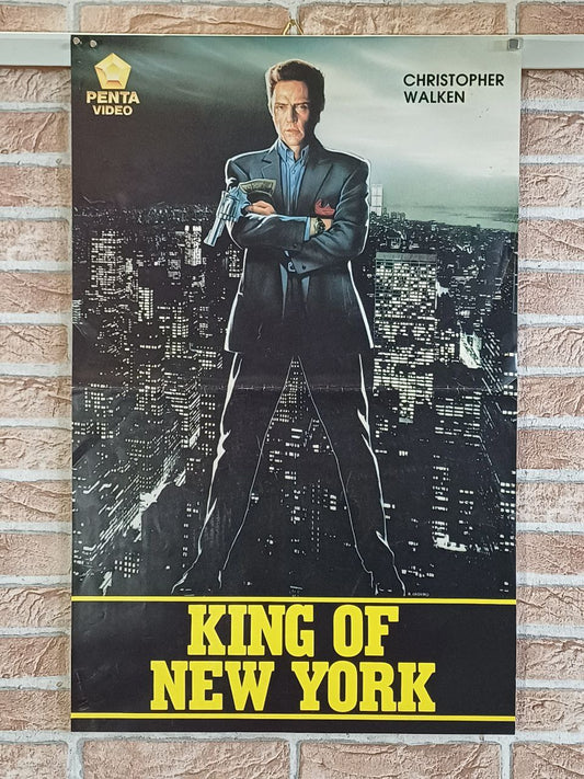 Locandina originale di cinema - King of New York