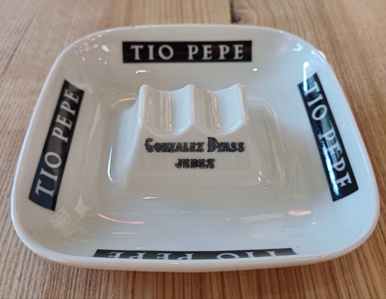 Posacenere pubblicitario originale - Gonzalez Byass - Tio Pepe