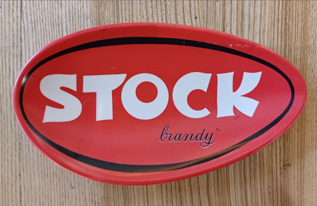 Posacenere pubblicitario originale - Stock Brandy