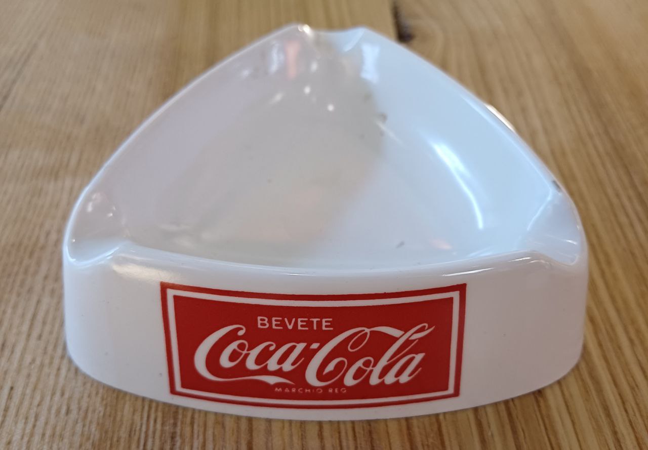 Posacenere pubblicitario originale - Coca Cola - Buon appetito