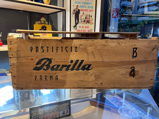 Scatola in legno originale Pasta Barilla - Parma