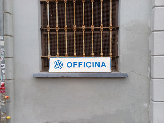 Insegna Wolkswagen officina