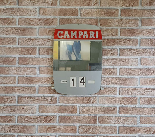 Calendario perpetuo specchiato Campari