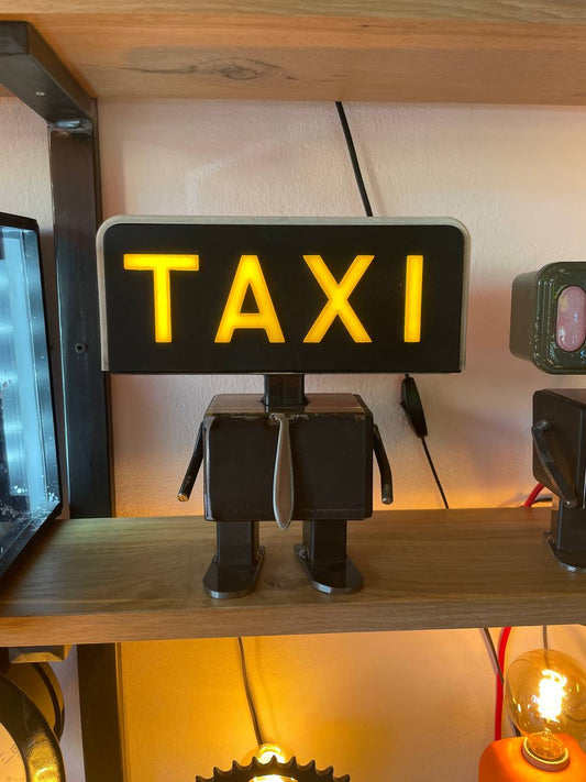 Lampada Robot - Taxi