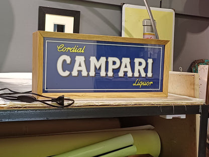 Insegna luminosa Cordial Campari