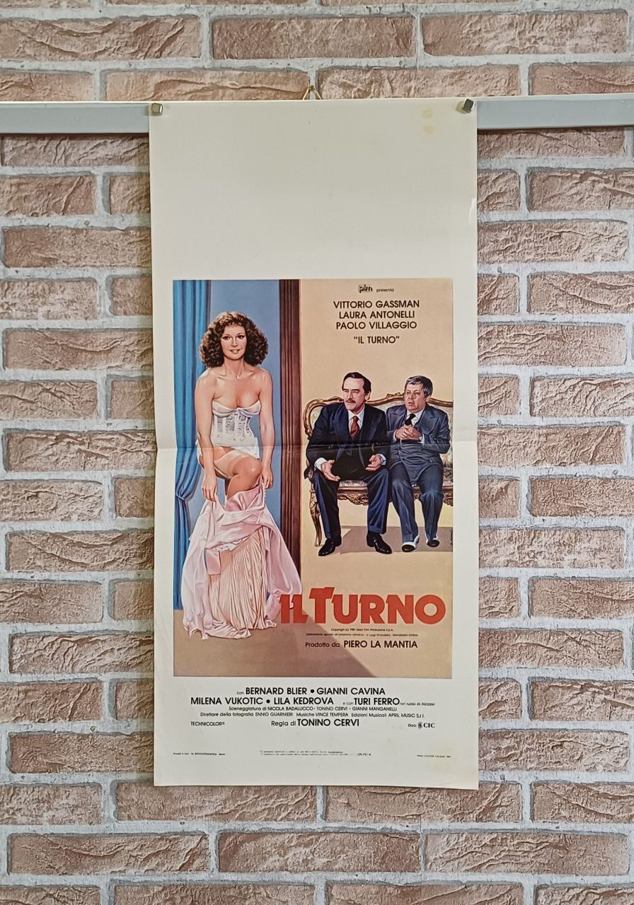 Locandina originale di cinema - Il turno