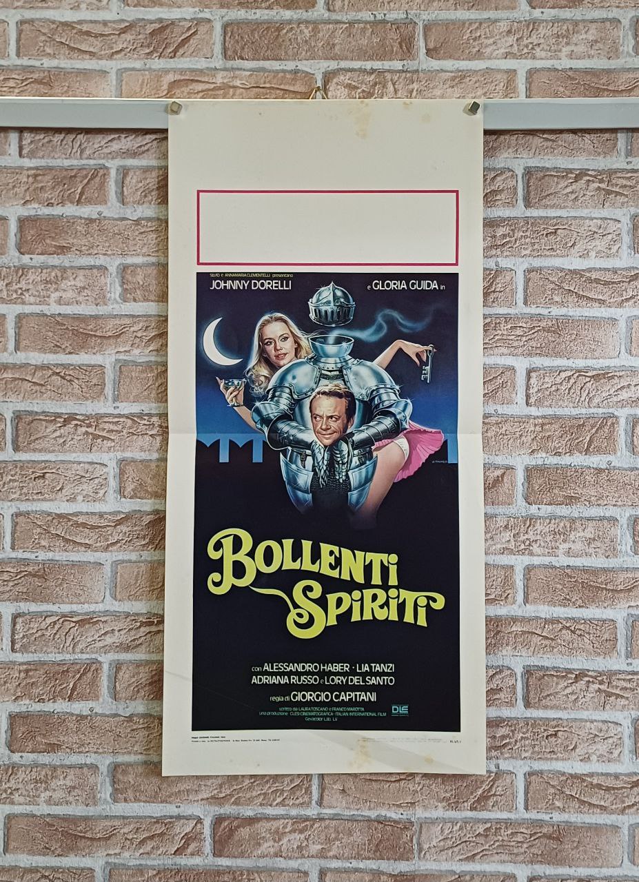 Locandina originale di cinema - Bollenti spiriti