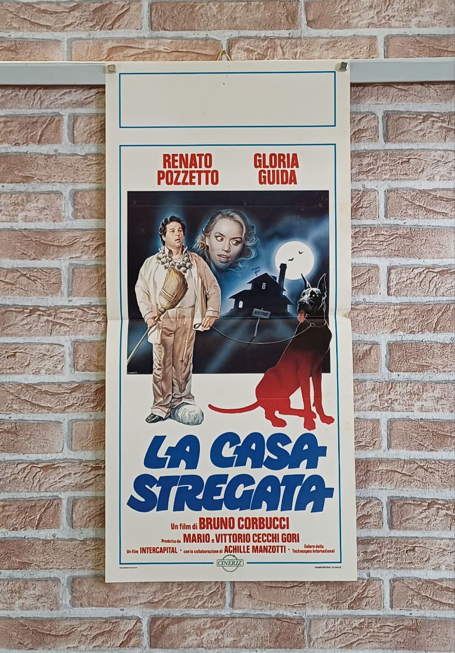 Locandina originale di cinema - La casa stregata