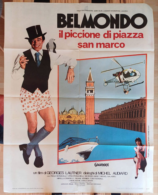 Manifesto originale di cinema - Il piccione di piazza San Marco