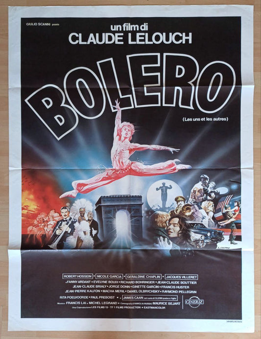 Manifesto originale di cinema - Bolero