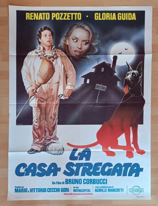 Manifesto originale di cinema - La casa stregata