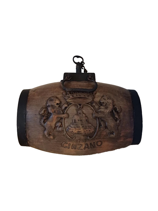 Botte pubblicitario Cinzano in legno