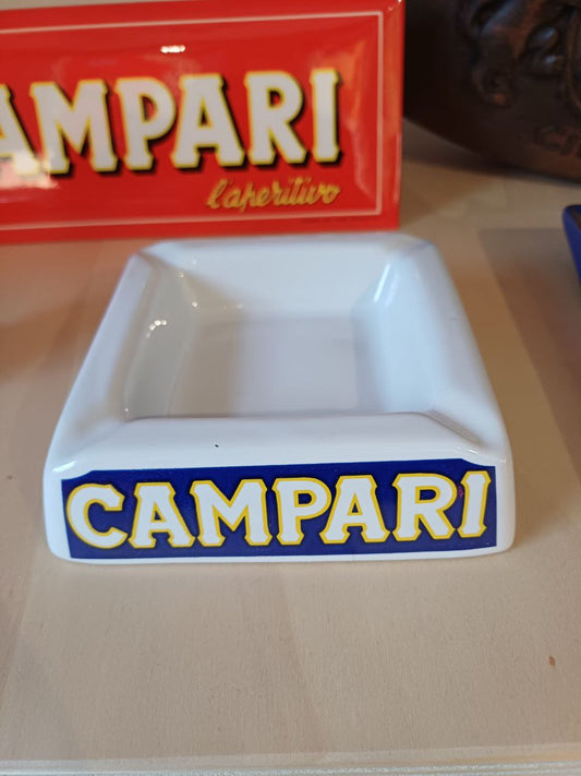 Posacenere Campari in ceramica