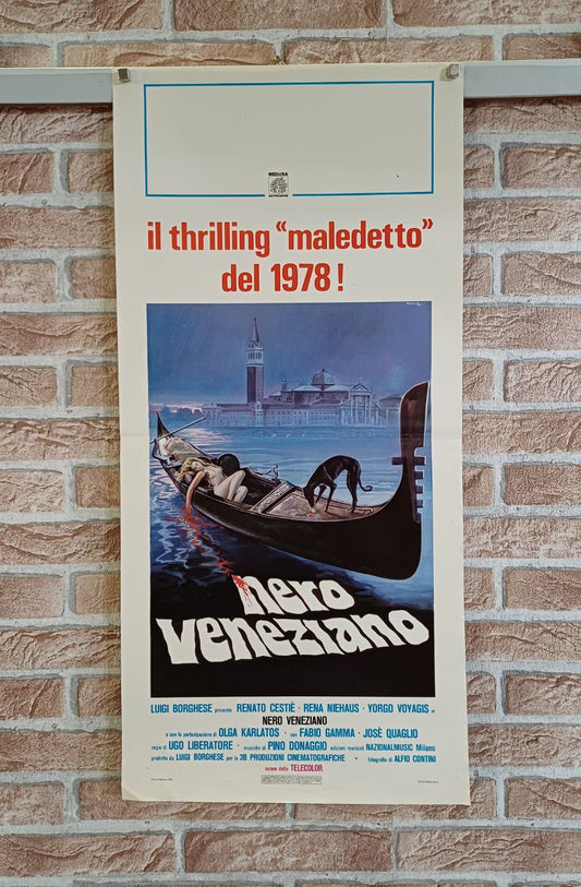 Locandina originale di cinema - Nero Veneziano