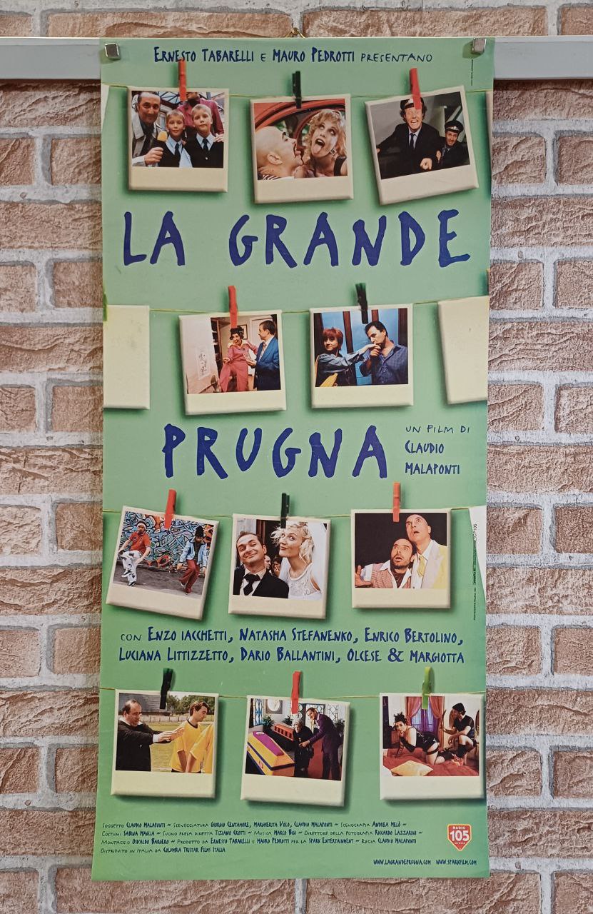 Locandina originale di cinema - La grande prugna