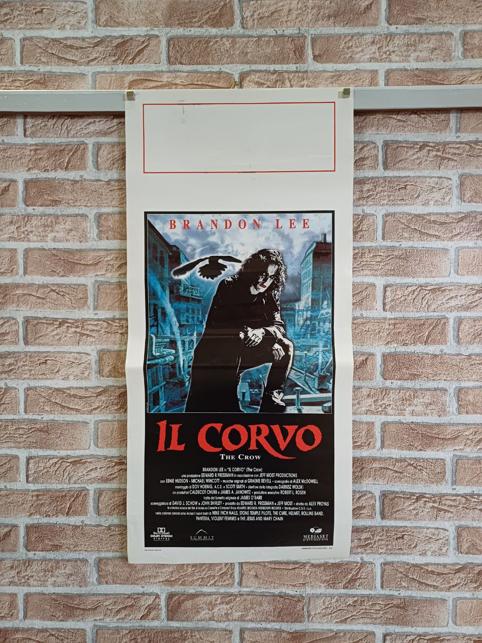 Locandina originale di cinema - Il corvo