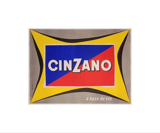 Manifesto pubblicitario originale - Cinzano