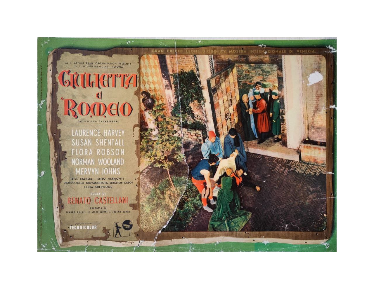 Fotobusta di cinema originale - Giulietta e Romeo