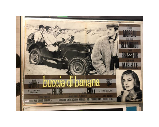 Fotobusta di cinema originale - Buccia Di Banana