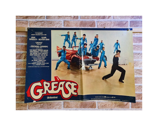 Fotobusta di cinema originale - Grease (Brillantina)