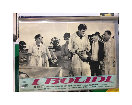 Fotobusta di cinema originale - I Bolidi