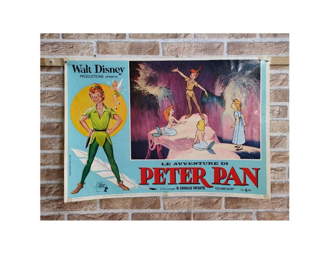 Fotobusta originale di cinema - Peter Pan