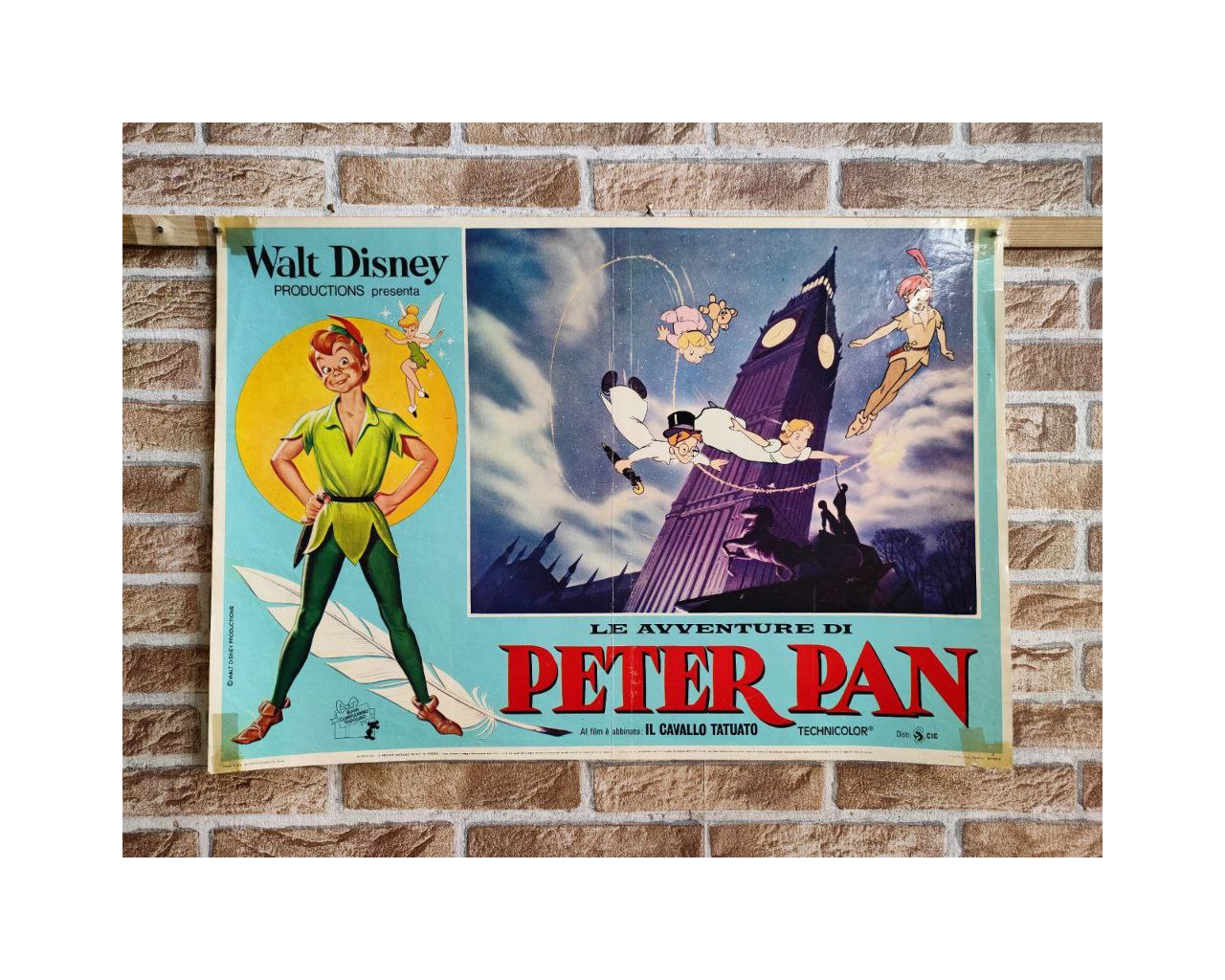 Fotobusta originale di cinema - Peter Pan