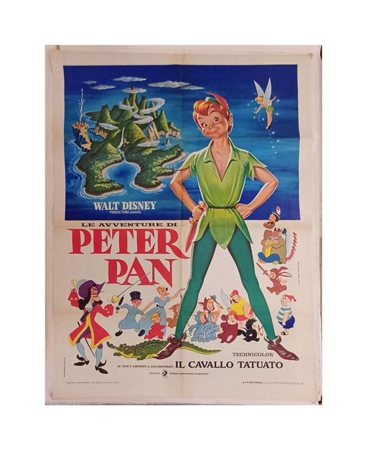 Manifesto originale di cinema - Peter Pan