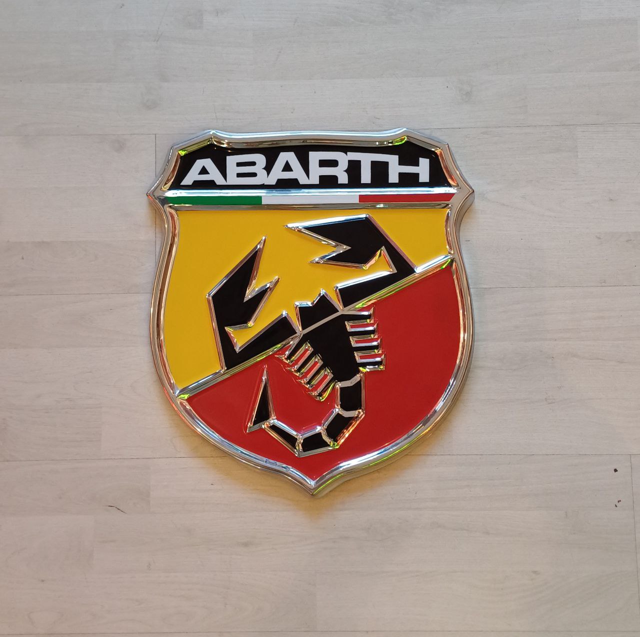 Insegna termoformata originale - Abarth