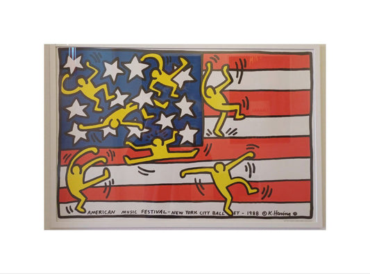 Stampa Keith Haring - American Music Festival New York