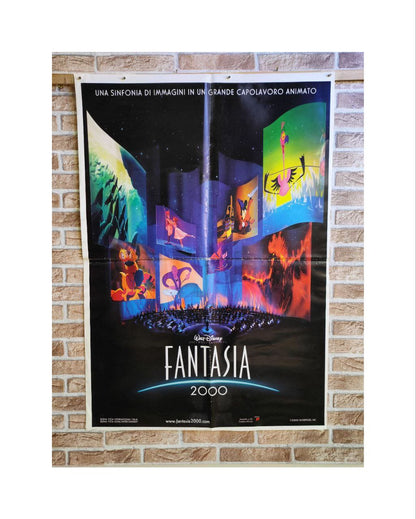 Manifesto originale di cinema - Fantasia 2000