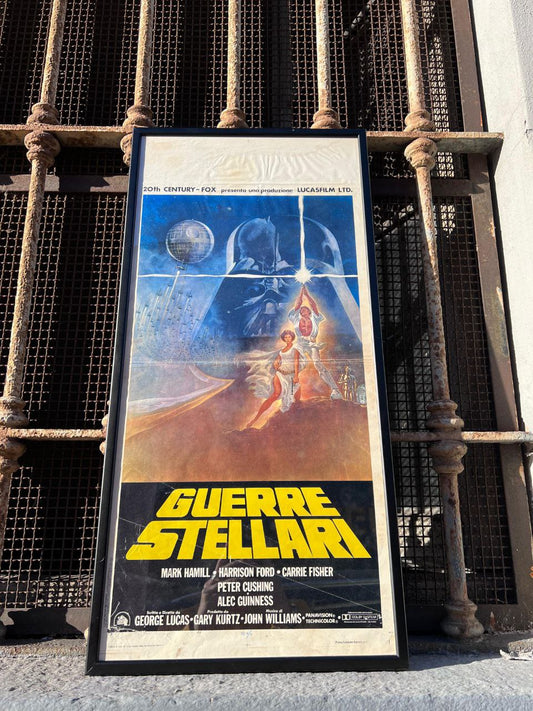 Locandina originale di cinema - Guerre Stellari Star Wars