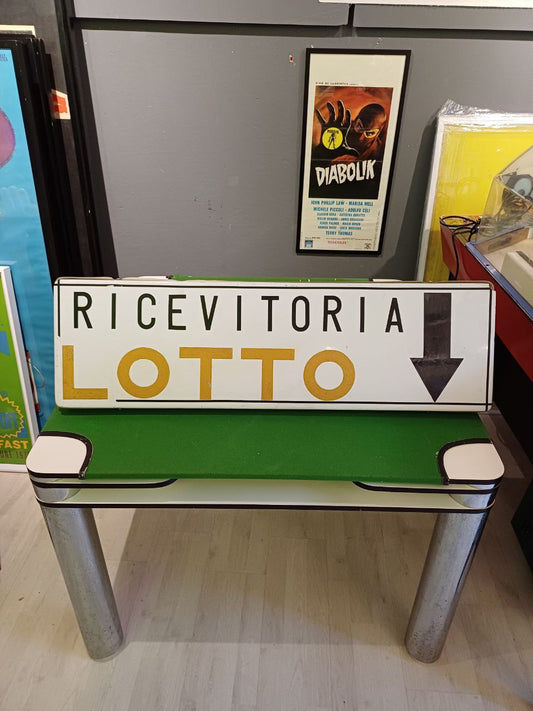 Insegna vintage - Ricevitoria Lotto